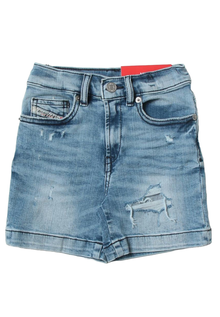 Bermuda denim blu per bambino