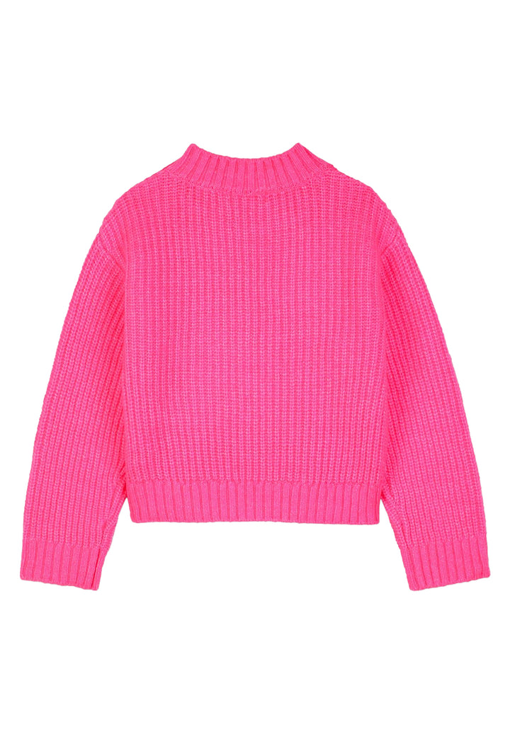 Maglione rosa per bambina