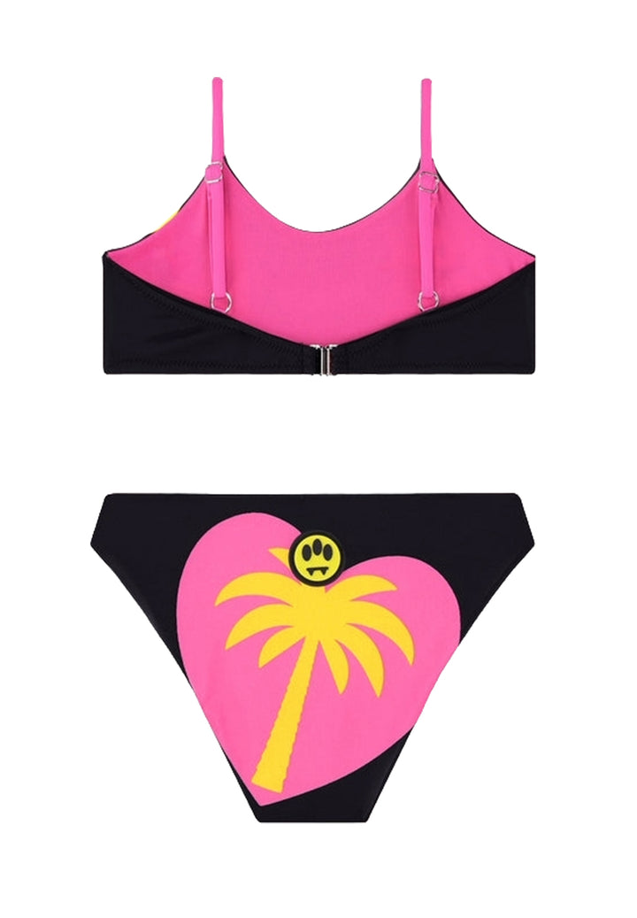 Costume bikini nero per bambina