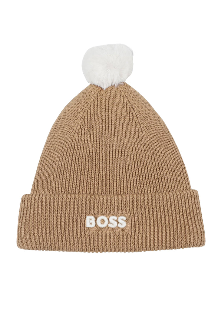 Cappello beige per bambino