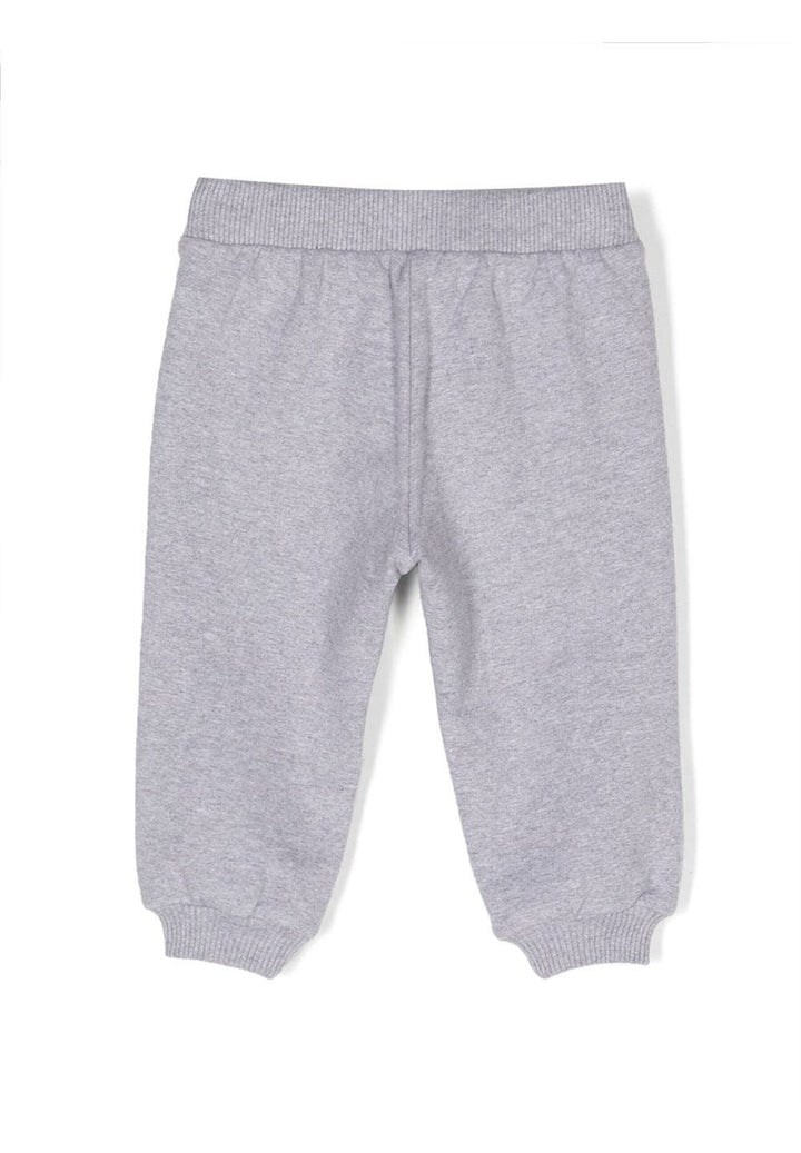 Pantalone felpa grigio per neonato