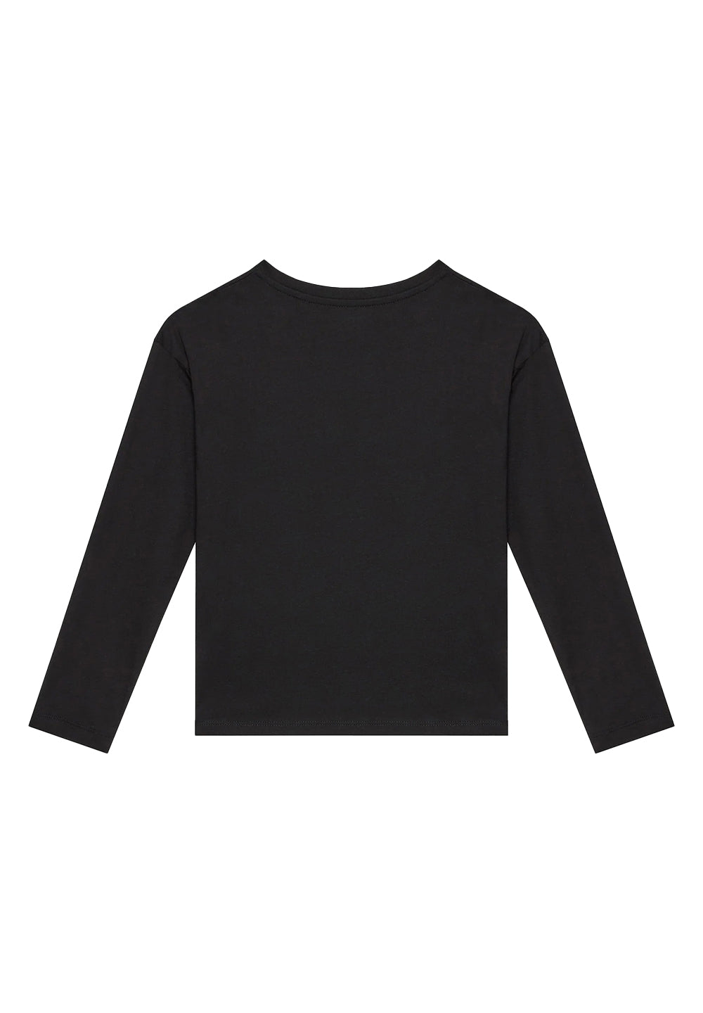 T-shirt nera per bambina
