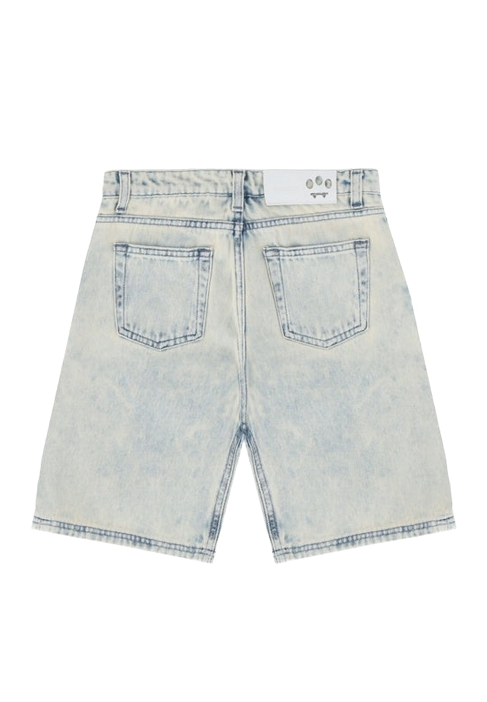 Blaue Denim-Bermudashorts für Jungen