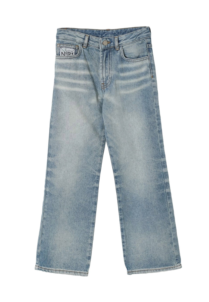 Jeans blu denim per bambino