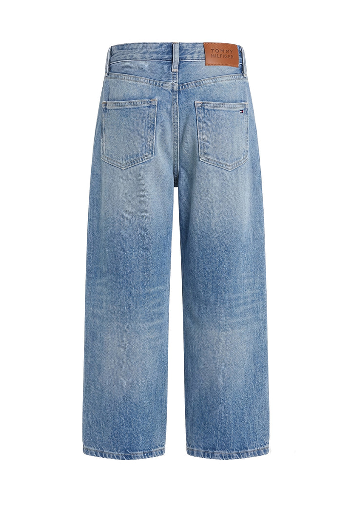 Jeans blu denim per bambino