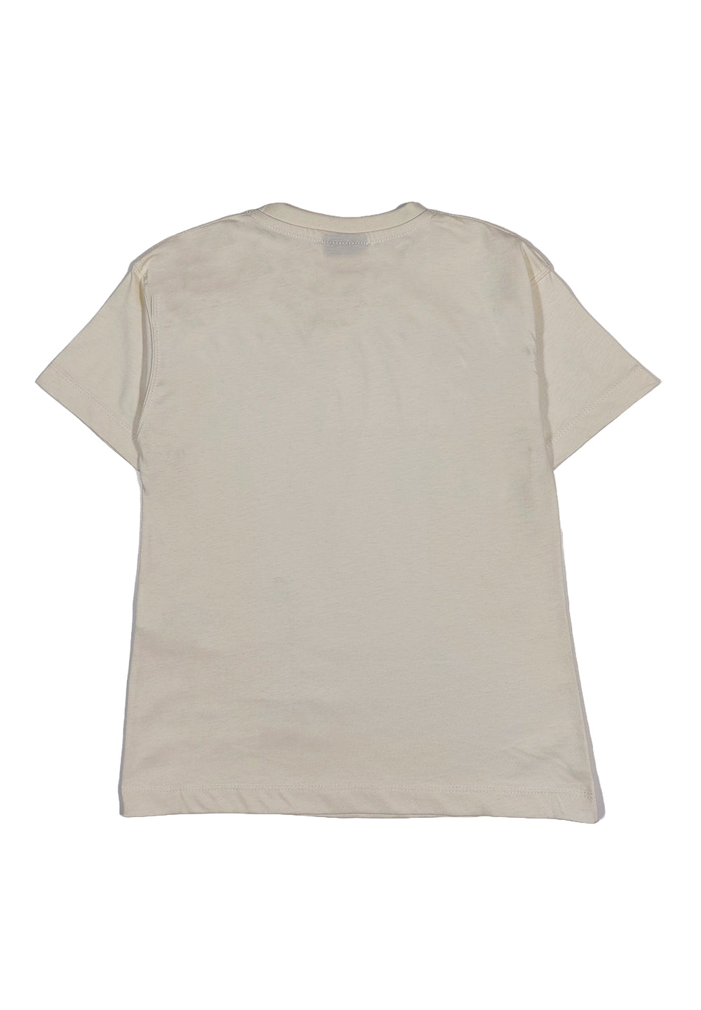 T-shirt crema per bambina