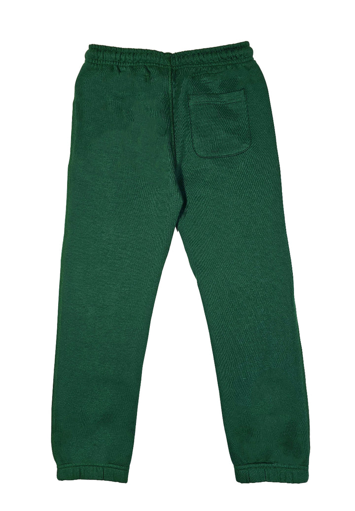 Pantalone felpa verde per bambino