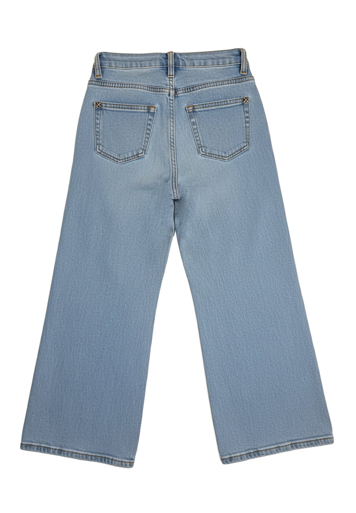 Jeans blu denim per bambina