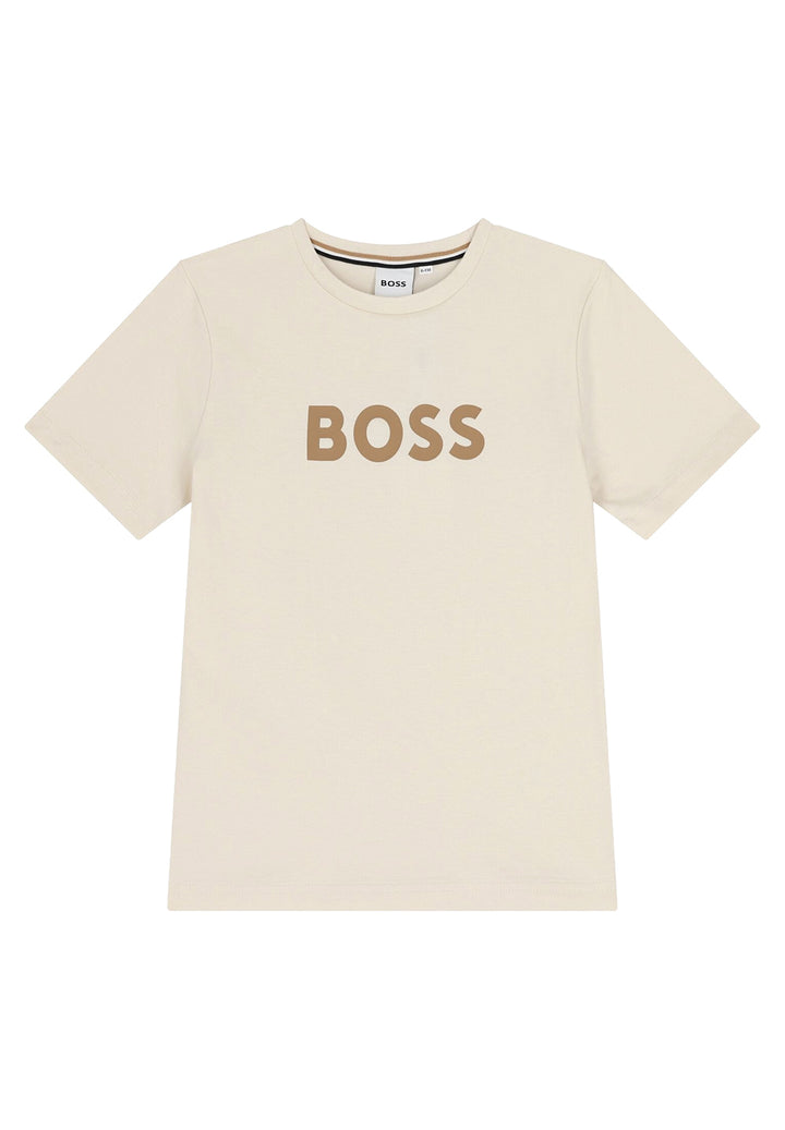 T-shirt beige per bambino