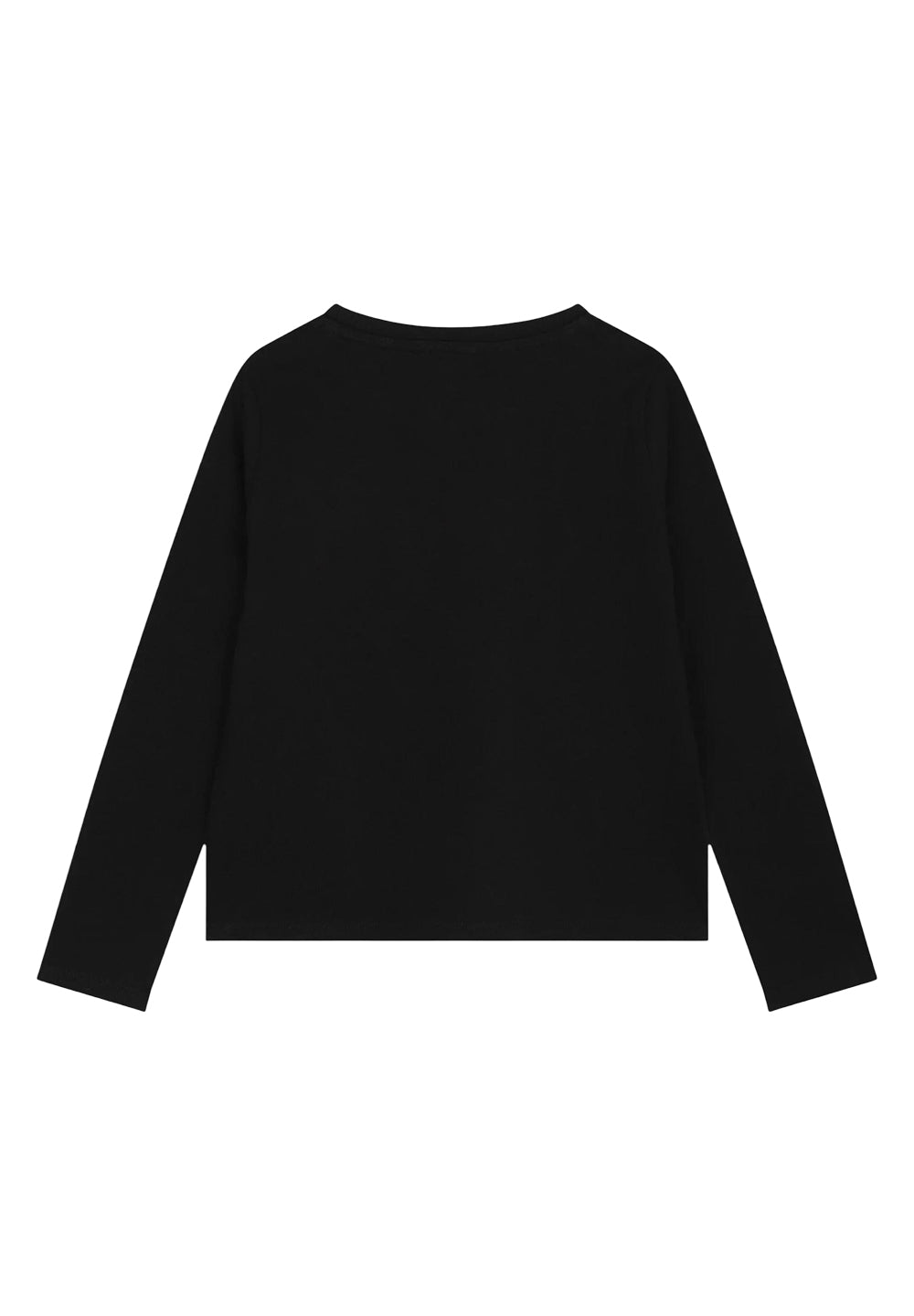 T-shirt nera per bambina