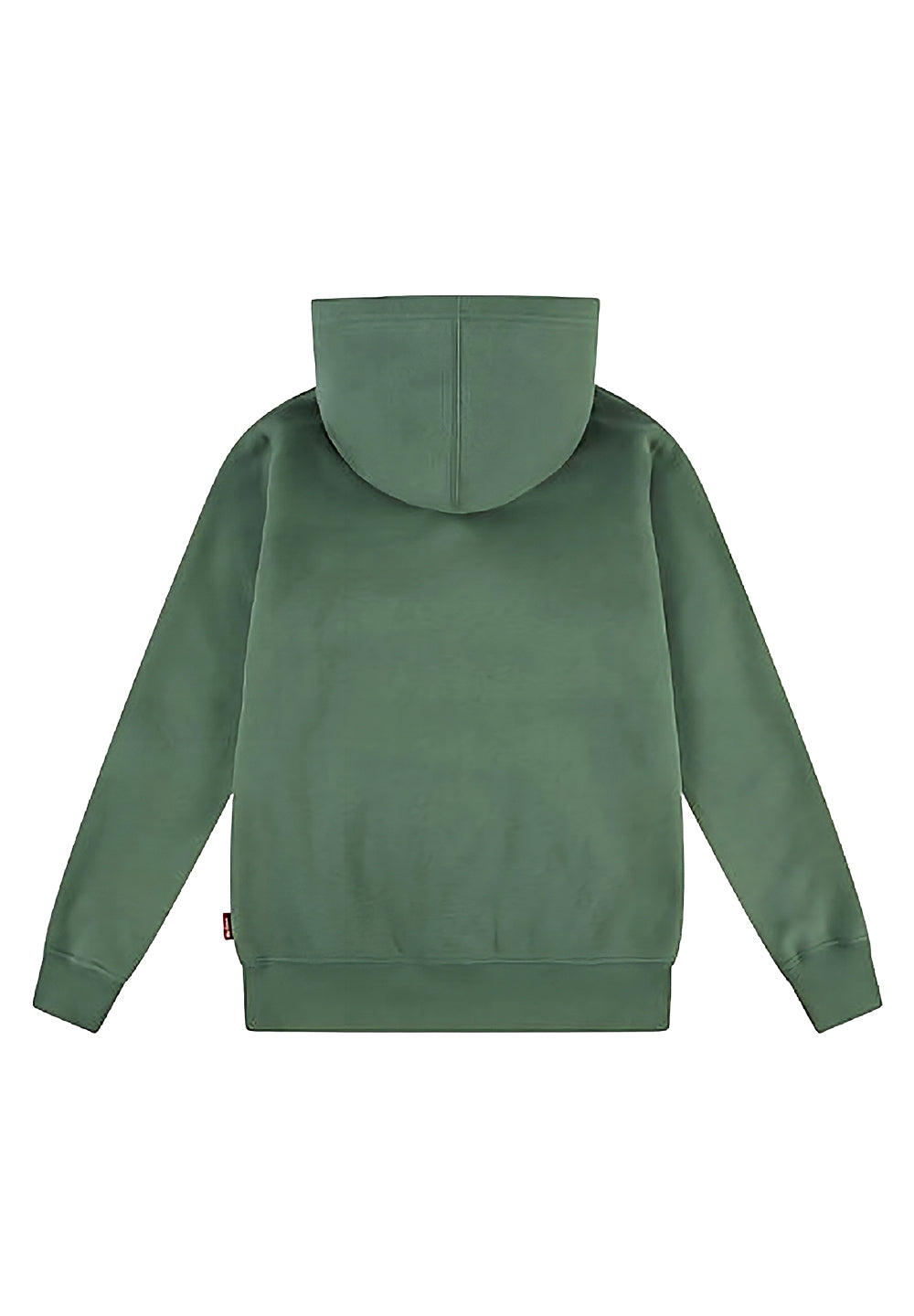 Felpa cappuccio verde per bambino