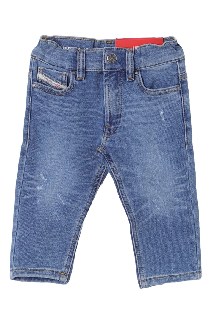 Jeans blu denim per bambino