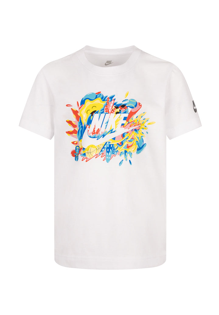 T-shirt bianca per bambino