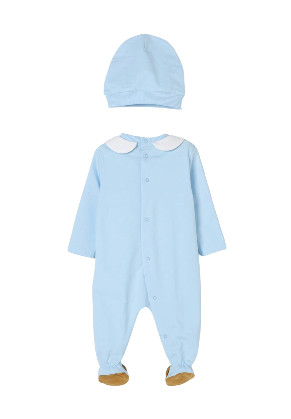 Baby-Mädchen-Strampler-Set in Hellblau