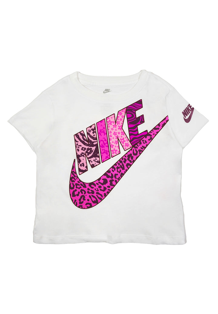T-shirt bianca per bambina