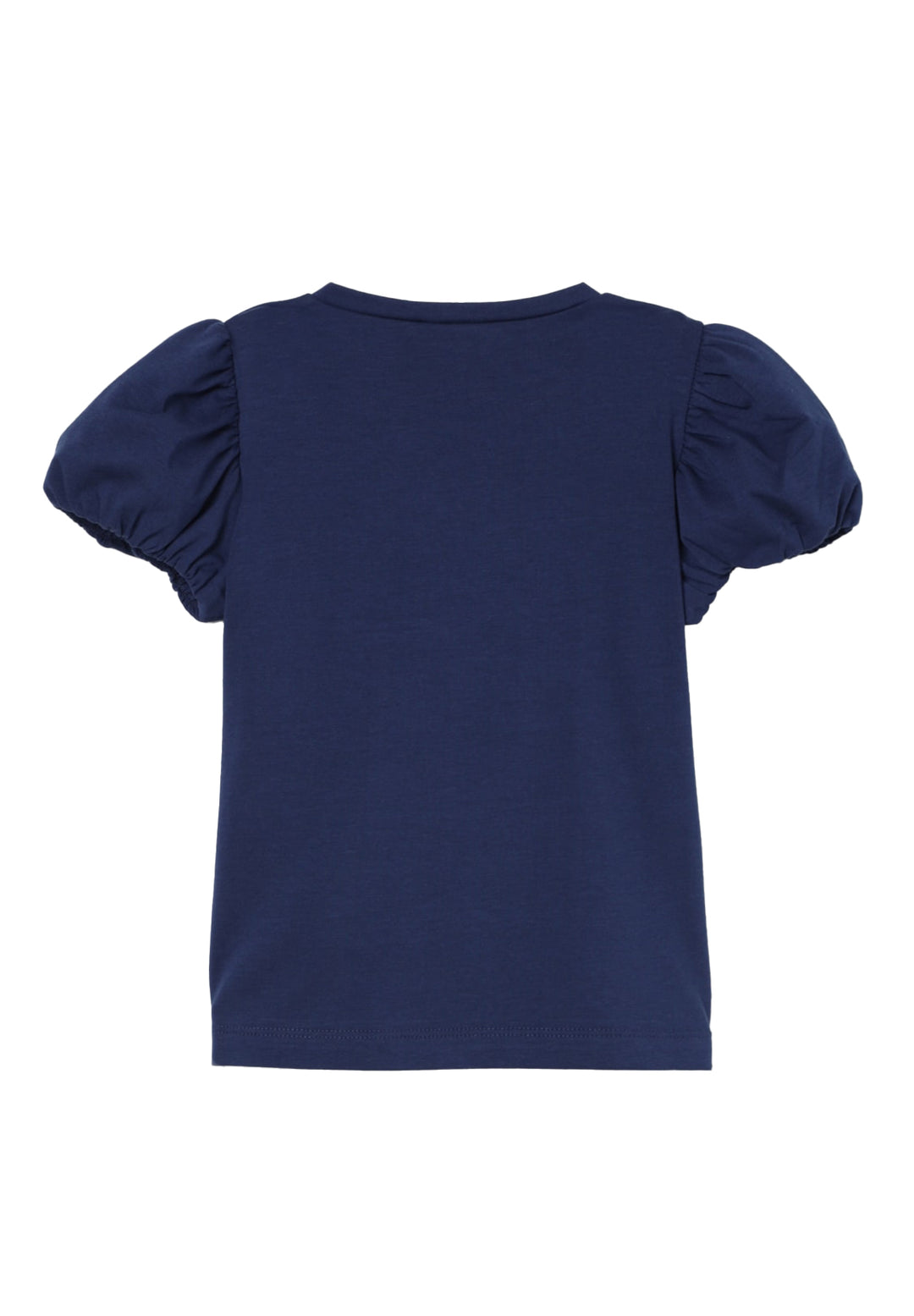 T-shirt blu per bambina