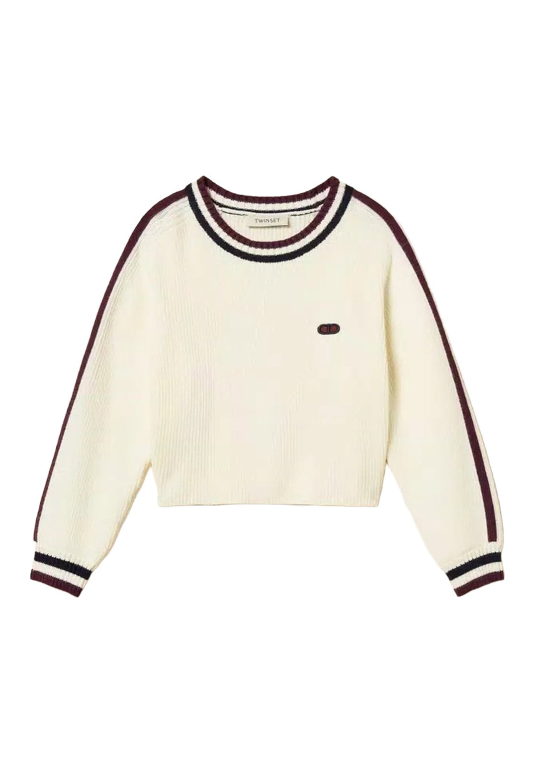 Maglione panna per bambina