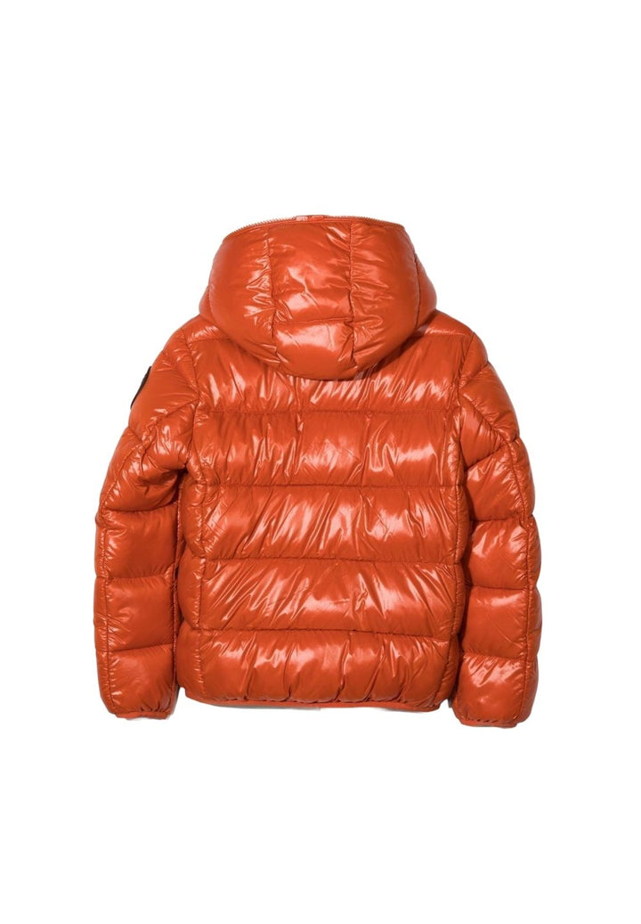 Orangefarbene Jacke für Jungen