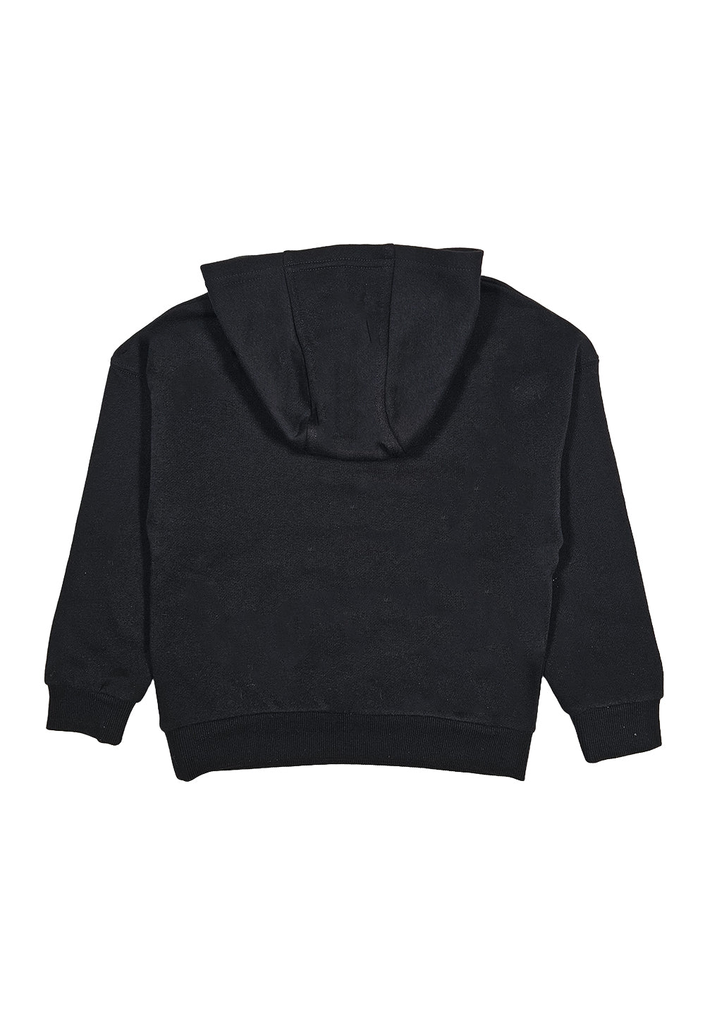 Black hooded sweatshirt for boy