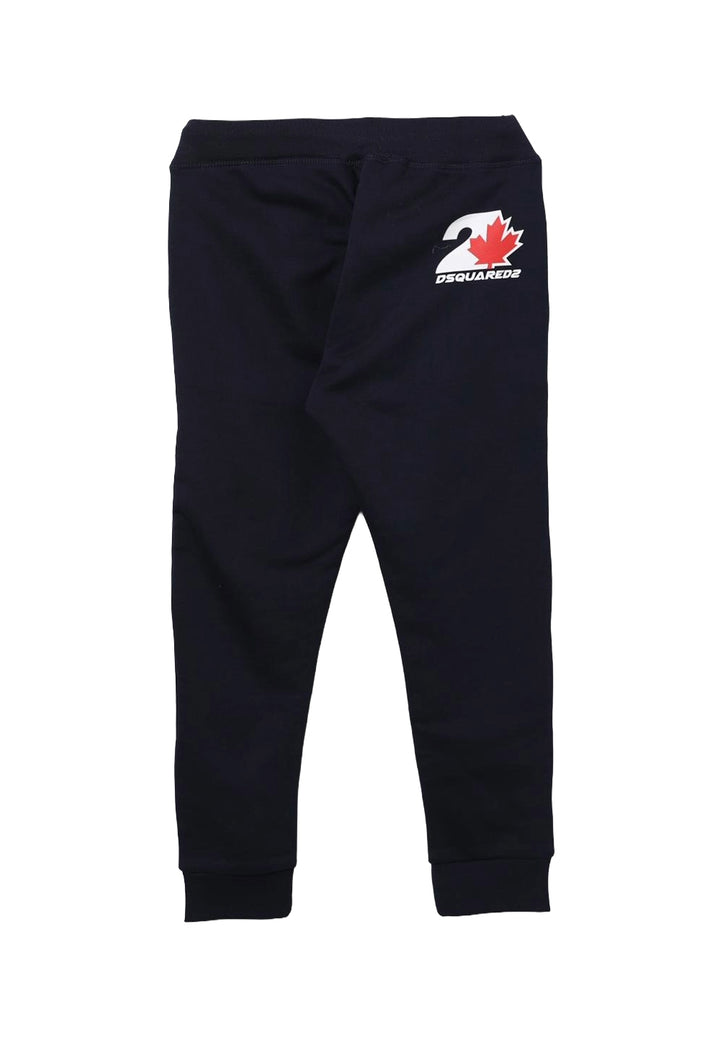 Pantalone felpa blu per bambino