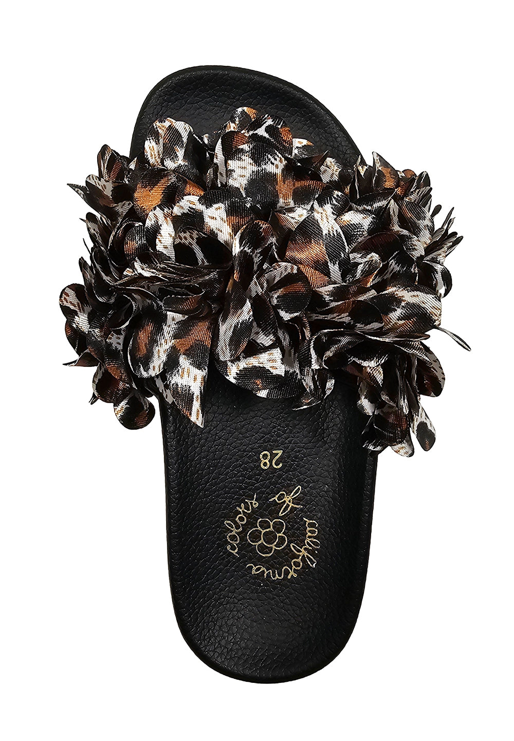 Ciabatte leopardate per bambina
