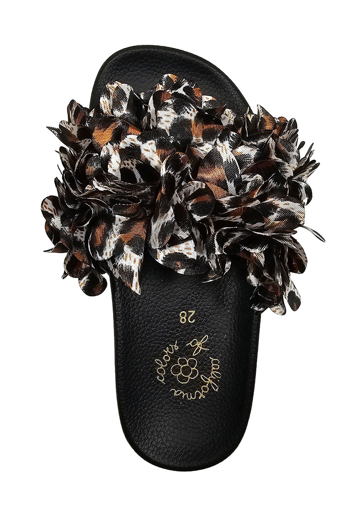 Ciabatte leopardate per bambina