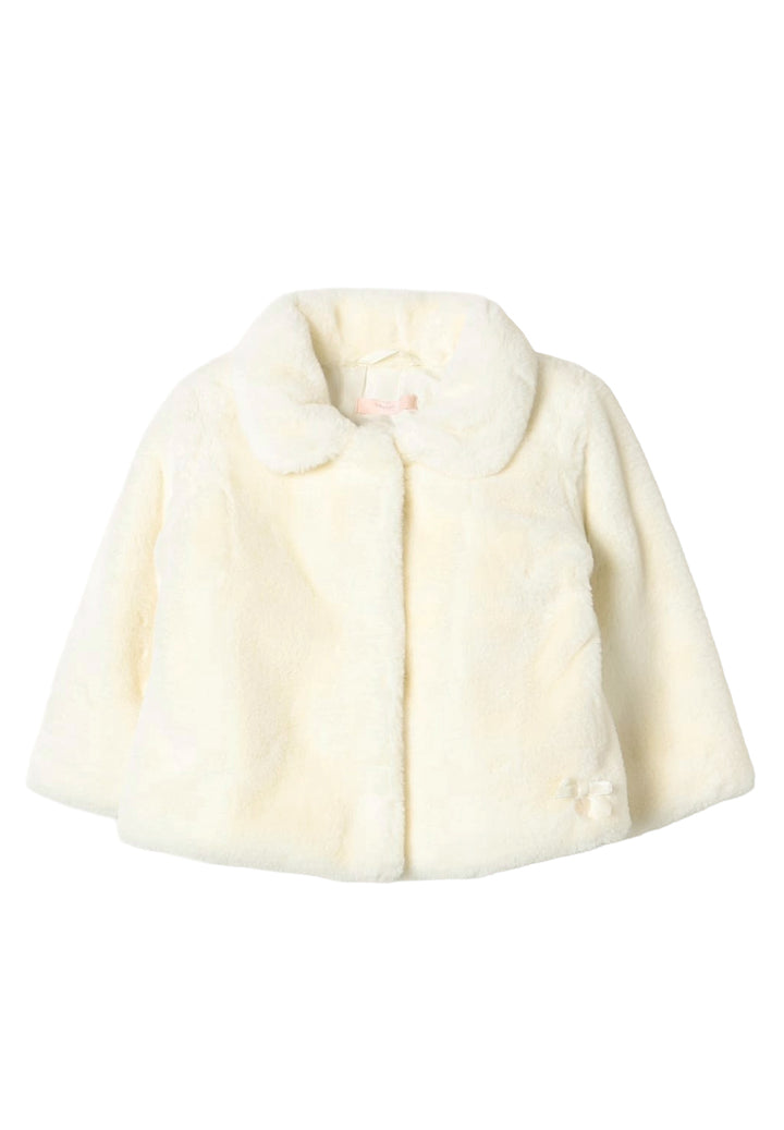 Giubbotto crema per neonata