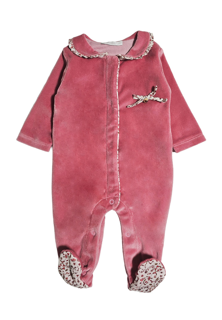 Tutina ciniglia fuxia per neonata