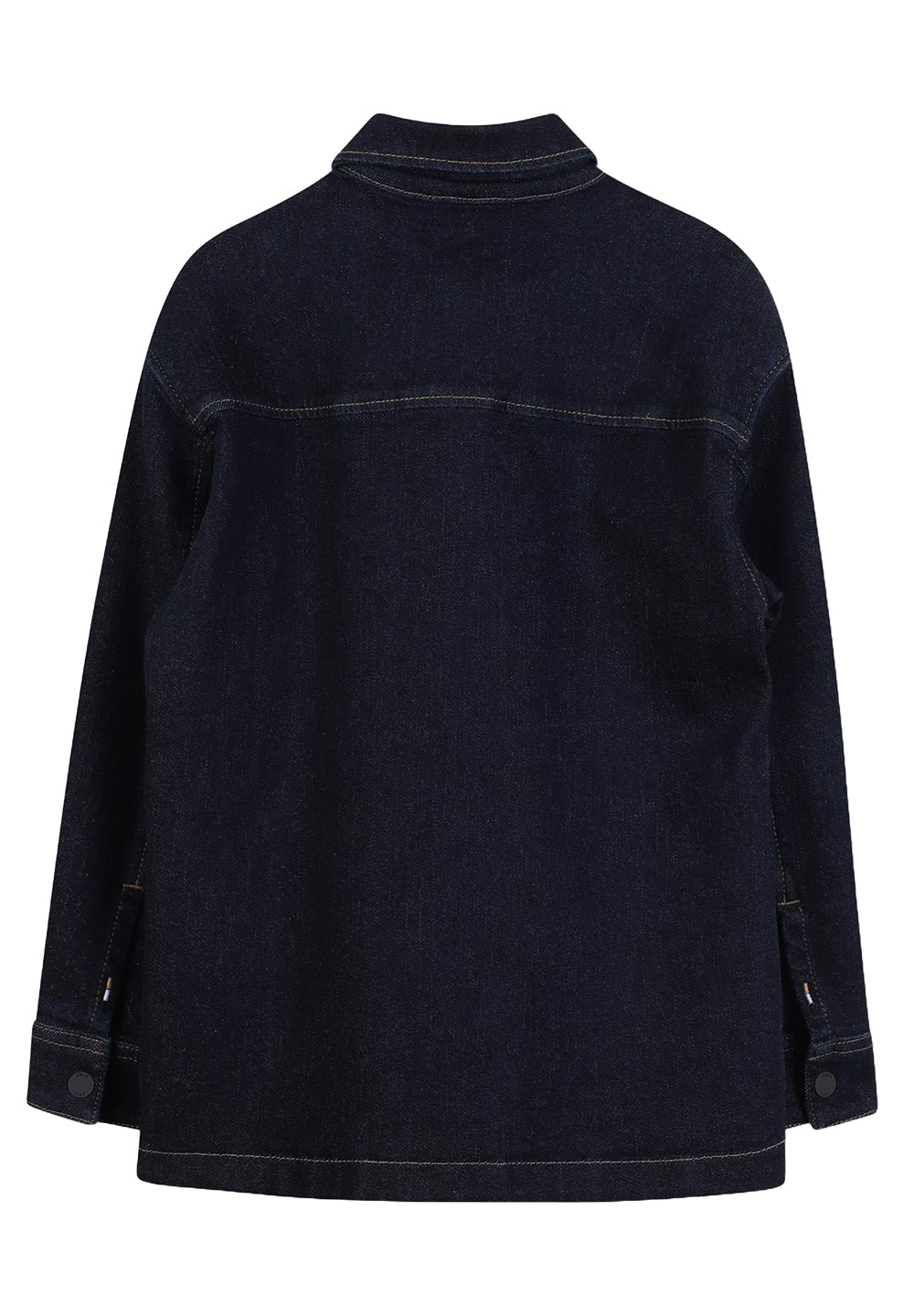 Camicia denim blu scuro per bambino