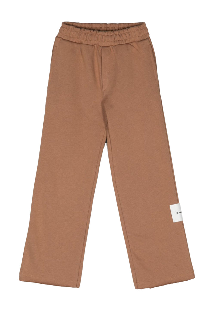 Brown sweatpants for children