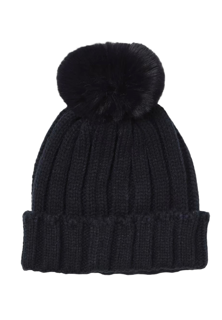 Schwarzer Hut für Mädchen