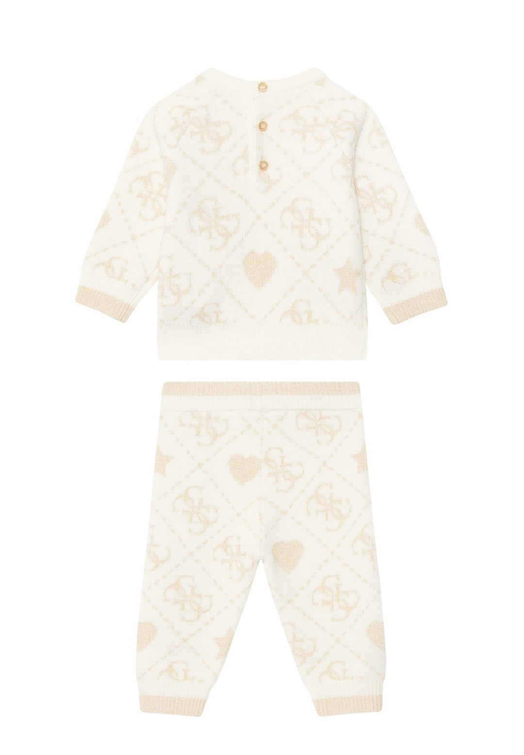 Completo crema per neonata