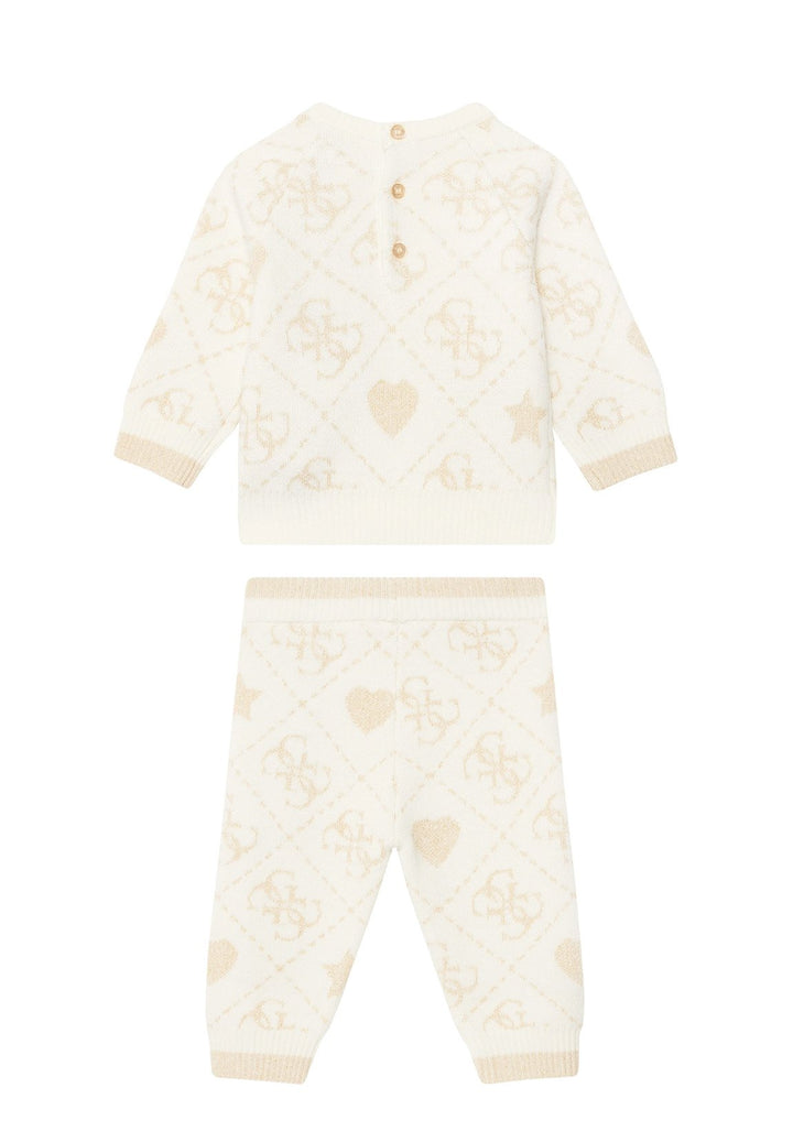 Completo crema per neonata