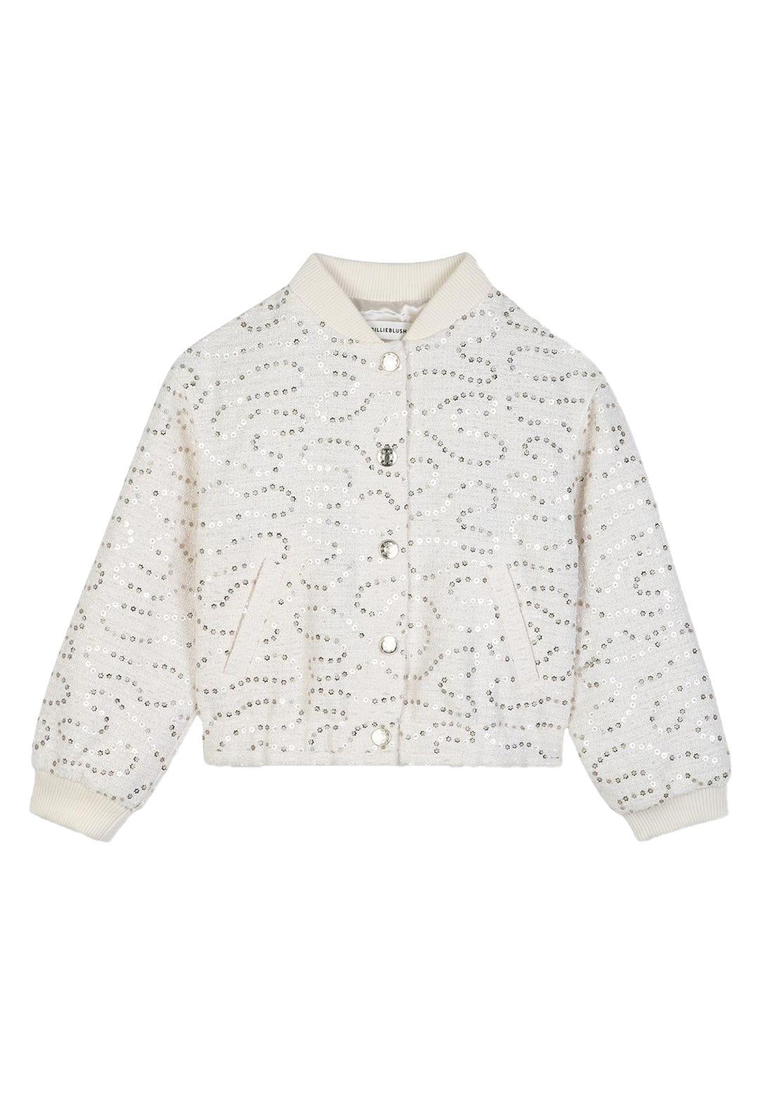 Bomber beige per bambina