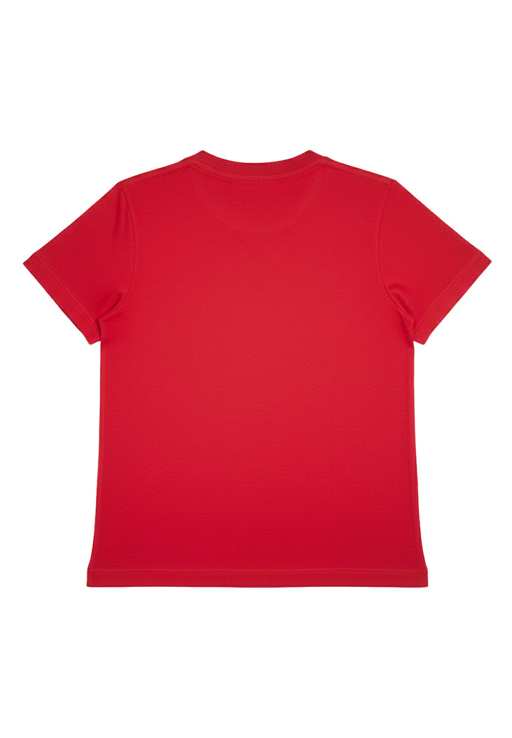 T-shirt rossa per bambino
