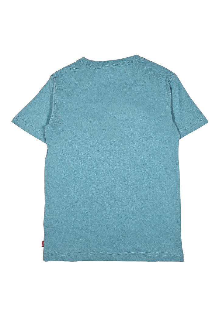 T-shirt celeste per bambina