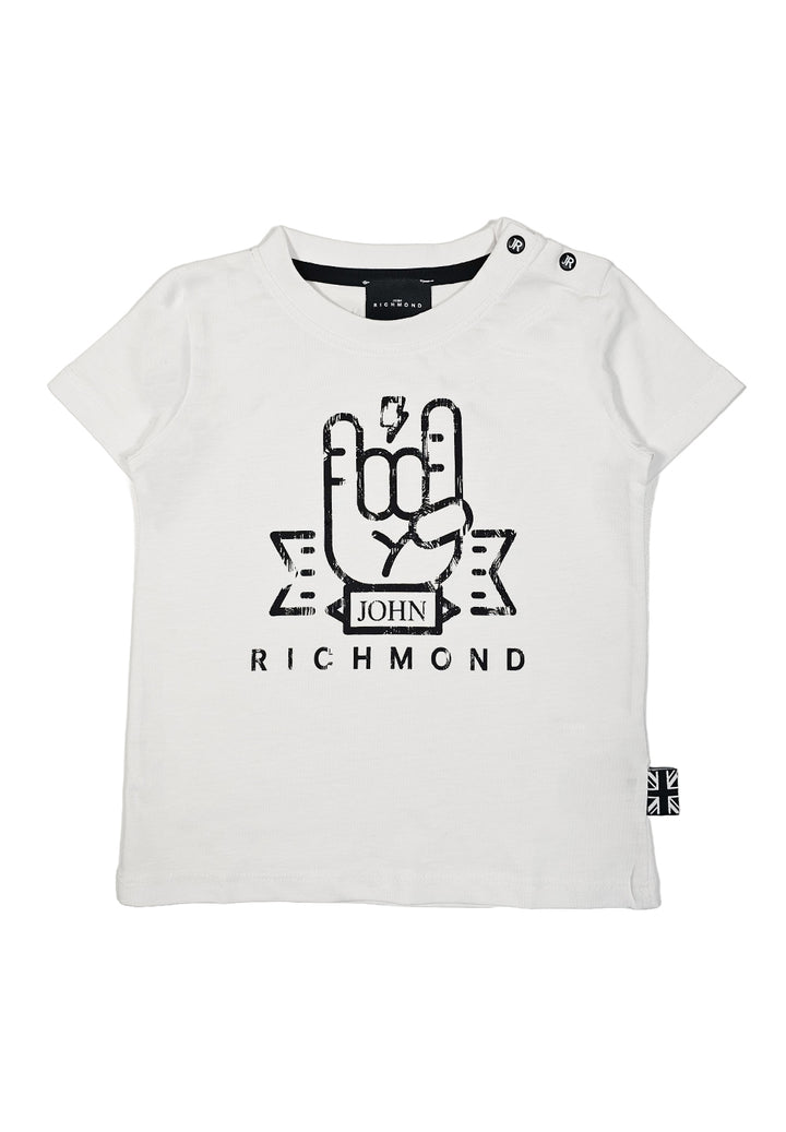 T-shirt bianca per bambino