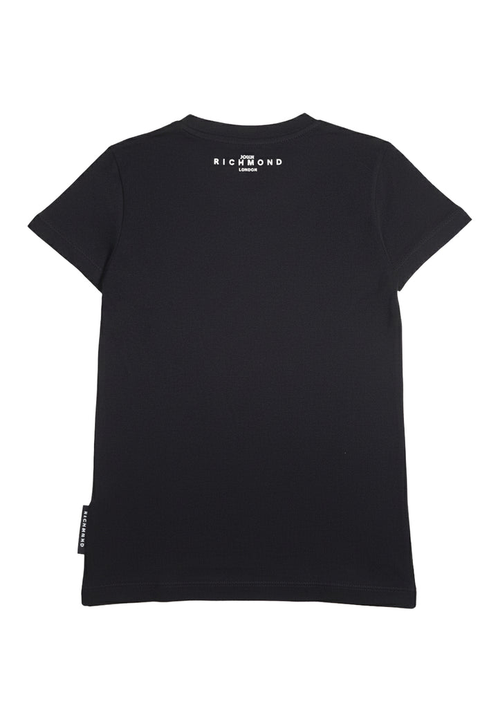 T-shirt nera per bambino