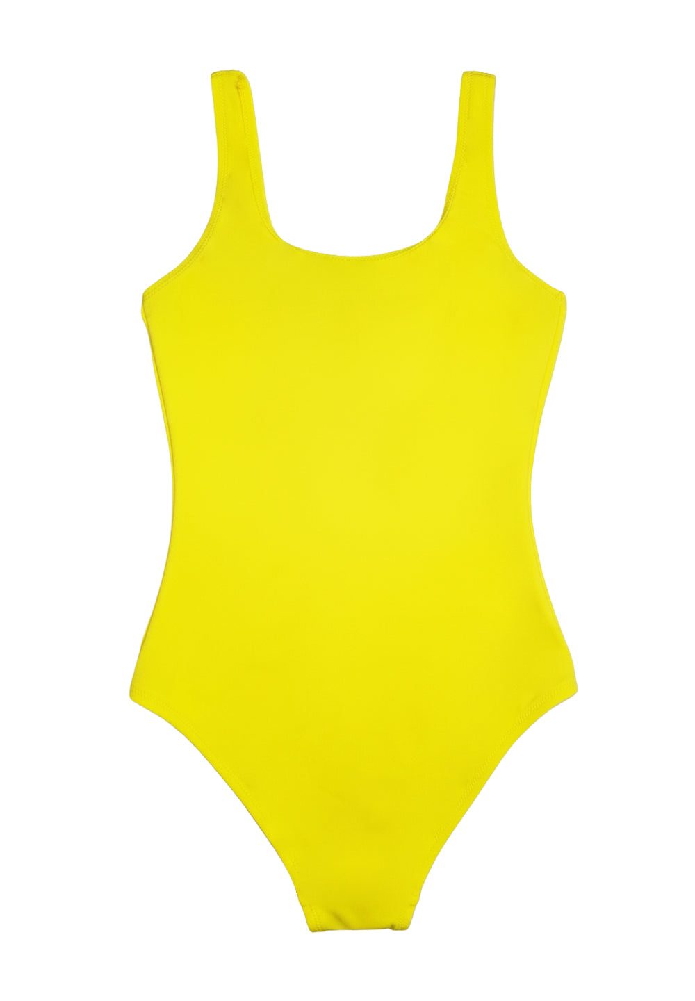 Costume intero giallo per bambina