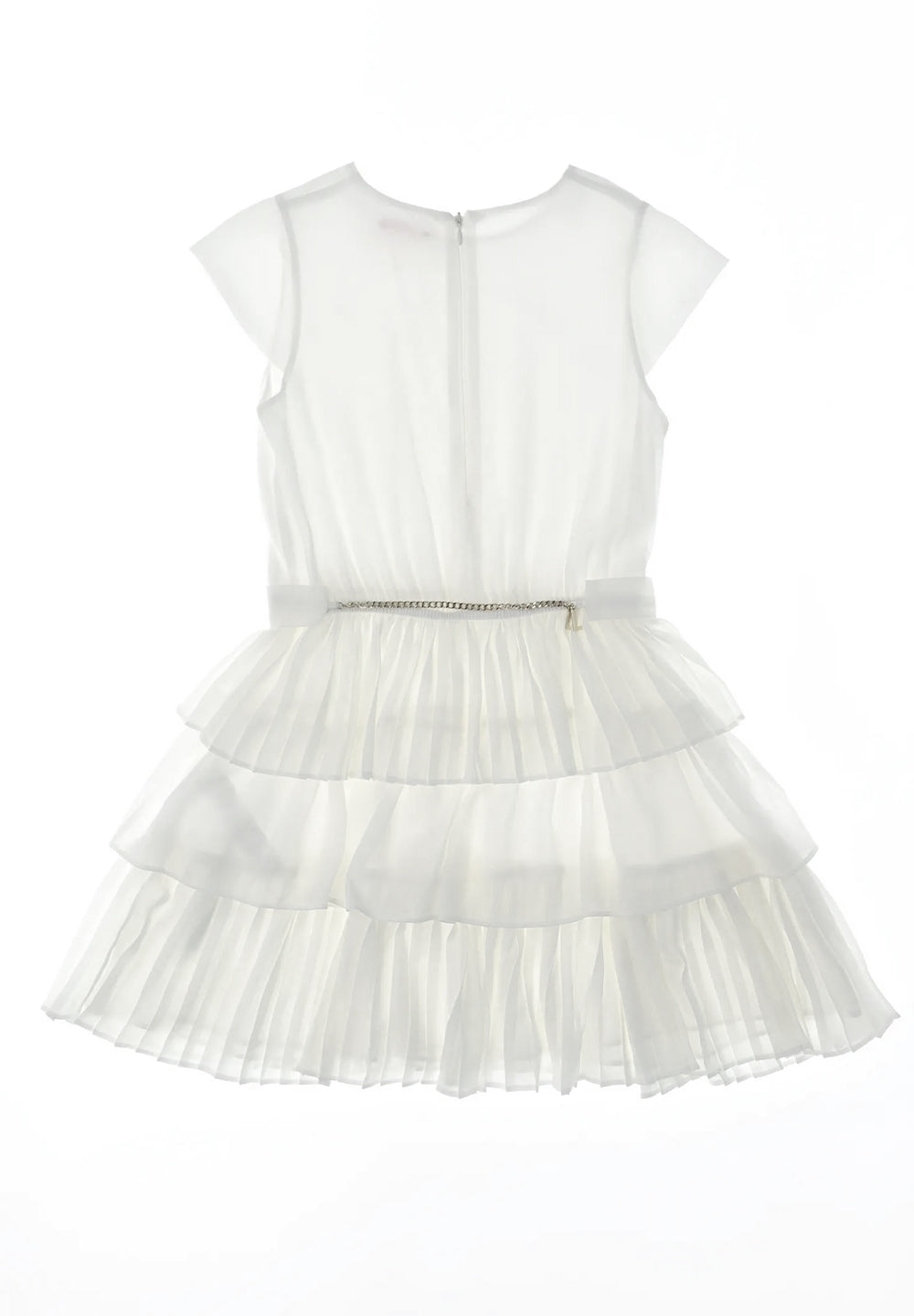 Vestito tulle bianco per bambina