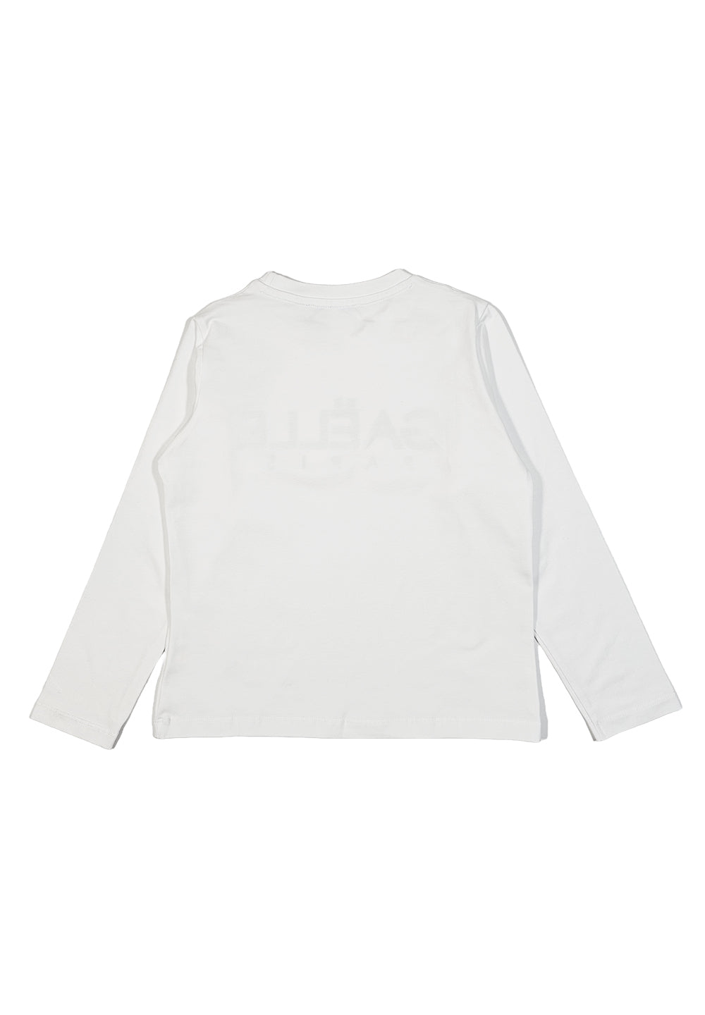 T-shirt bianca per bambina