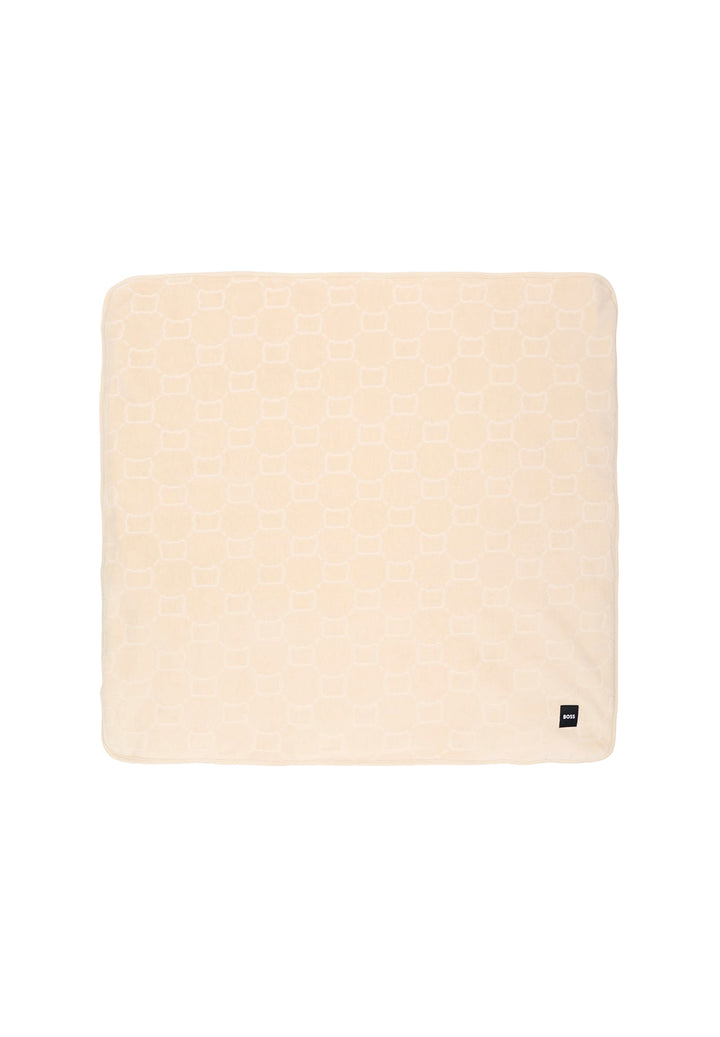 Coperta ciniglia beige per neonato