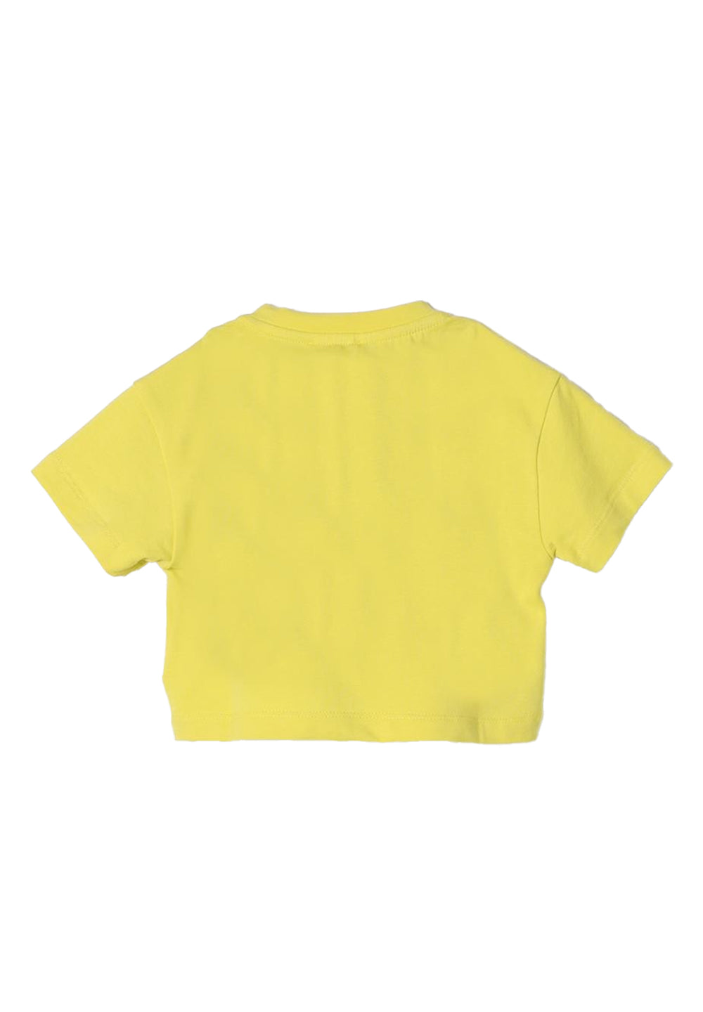 T-shirt gialla per neonata