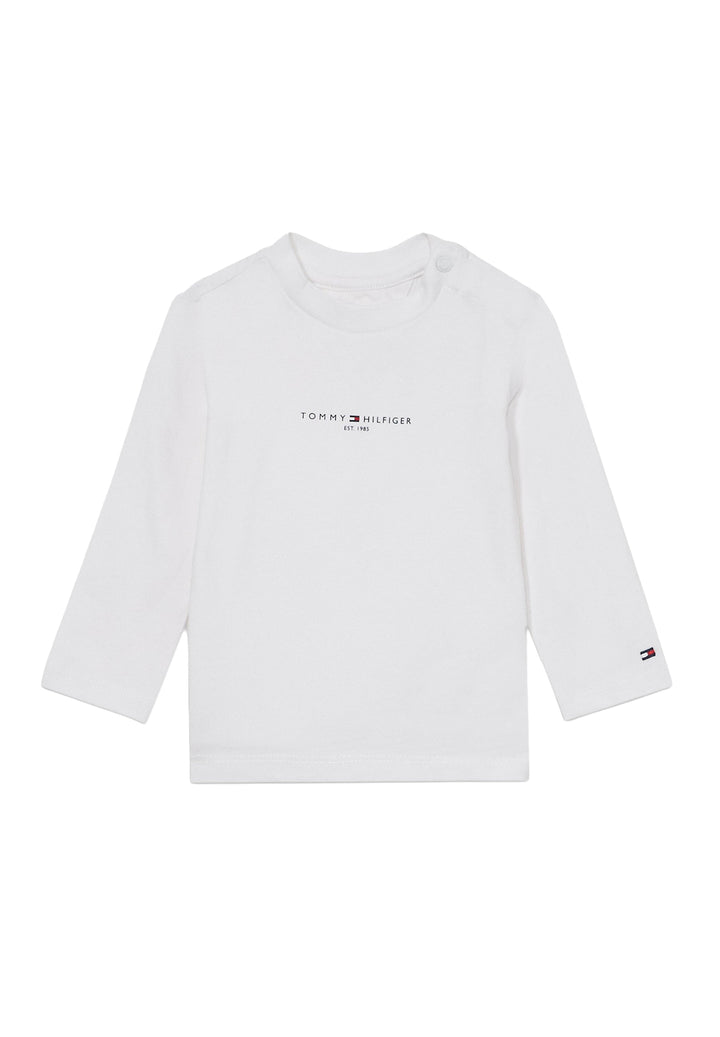T-shirt bianca per neonato
