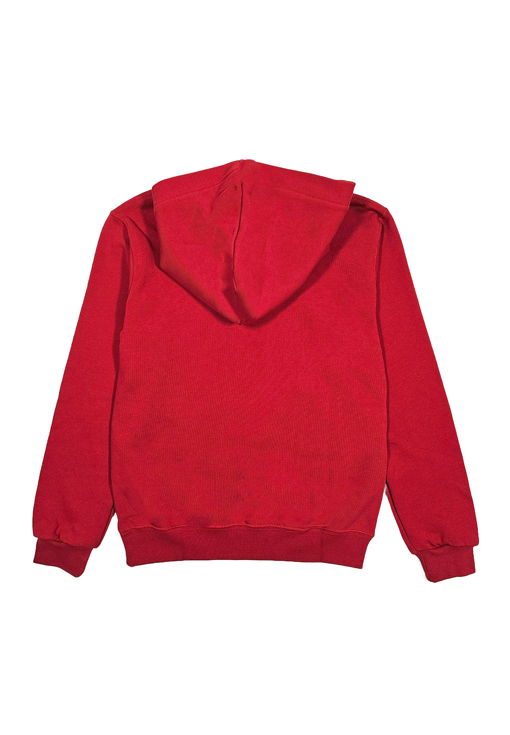 Red hooded sweatshirt for boy