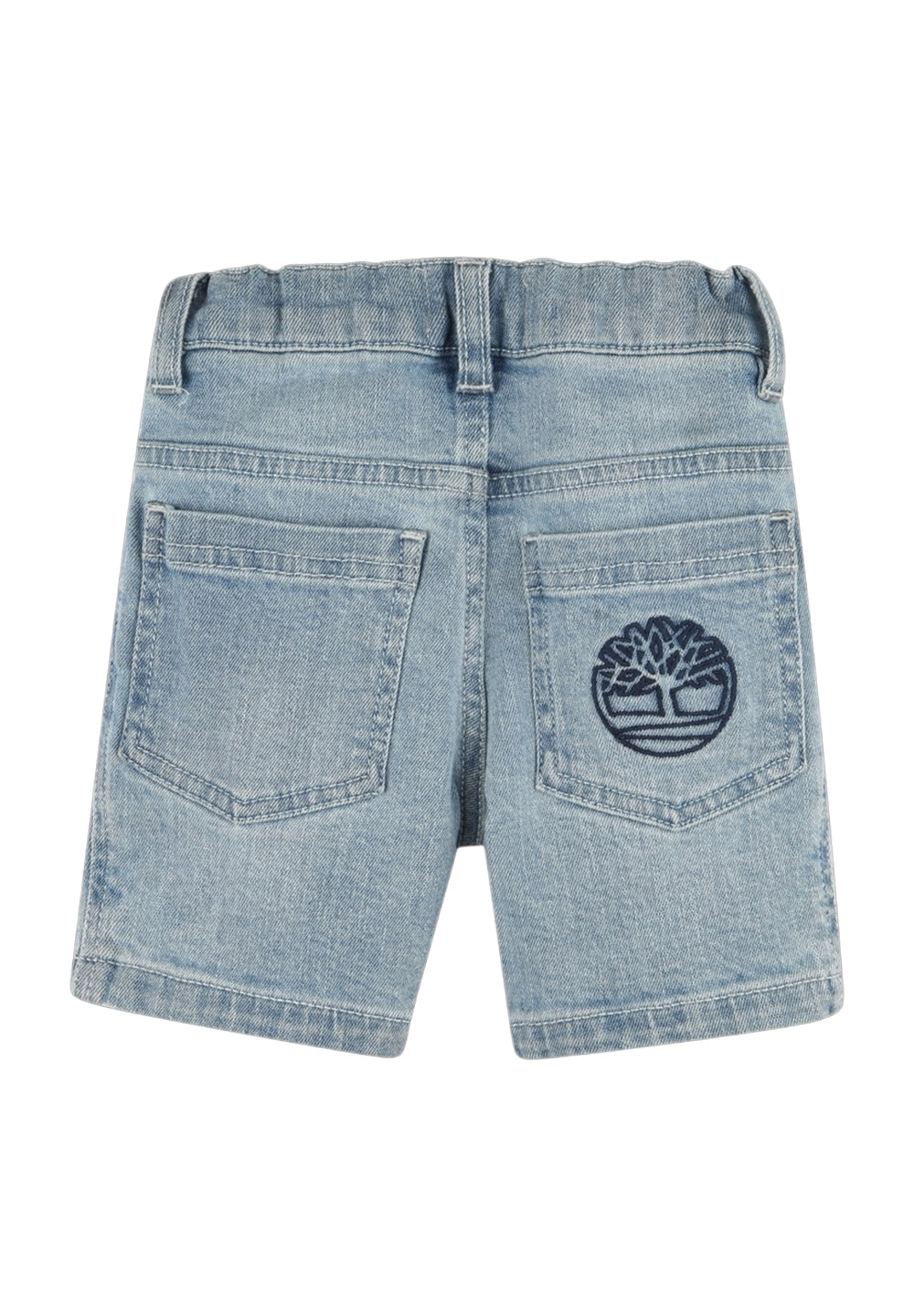 Bermuda denim blu per neonato