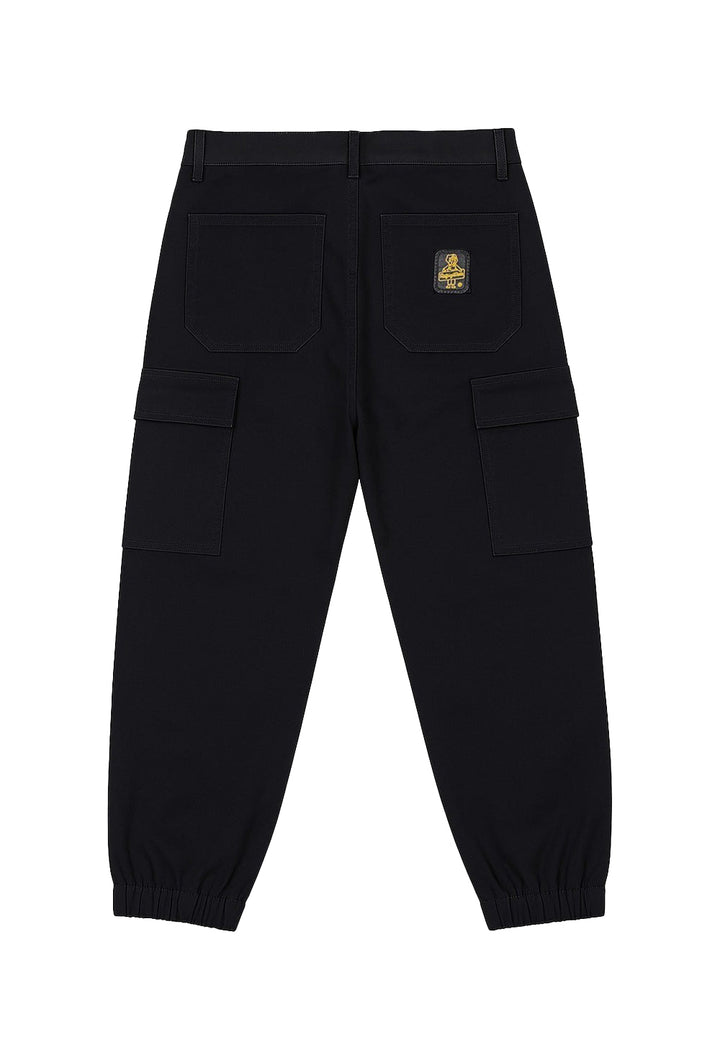 Pantalone cargo nero per bambino