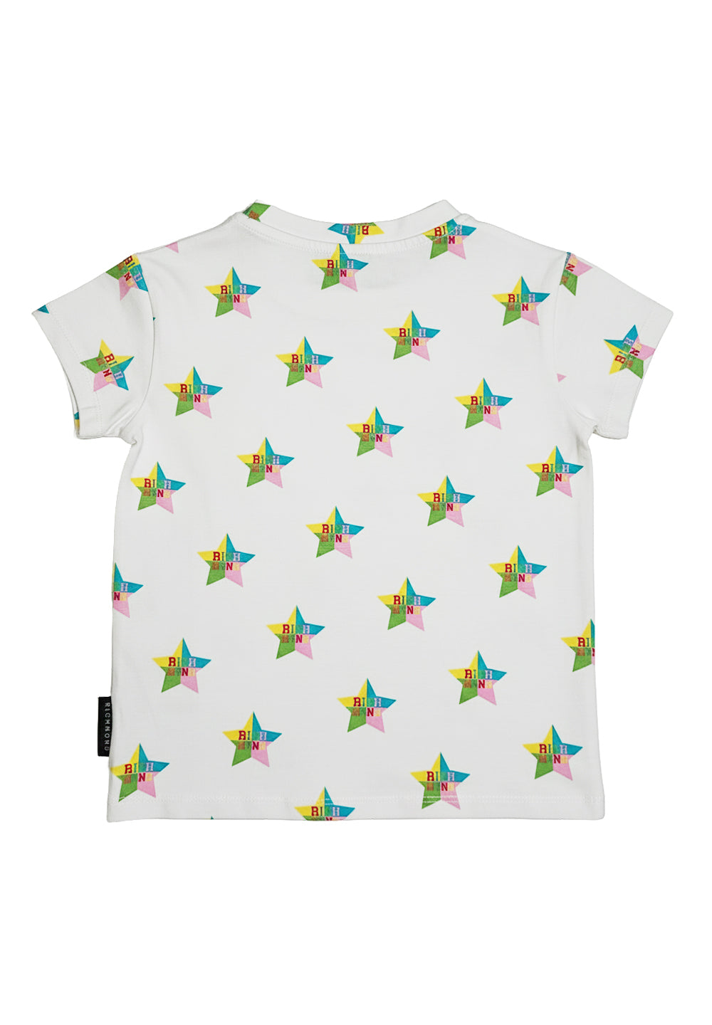 T-shirt bianca per neonata