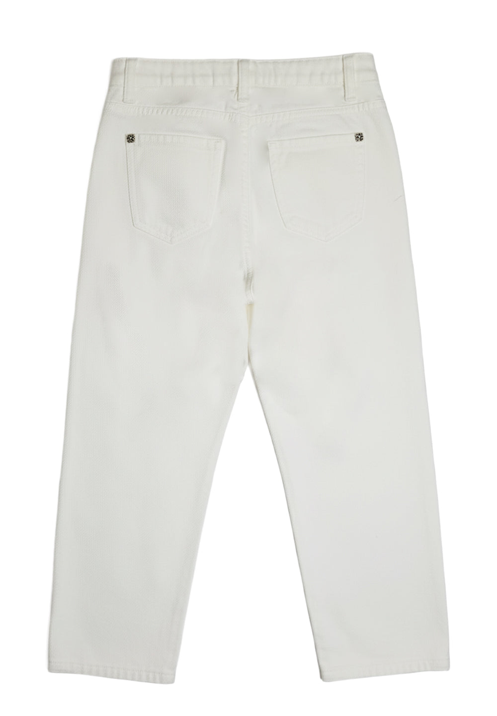 Jeans bianco per bambina