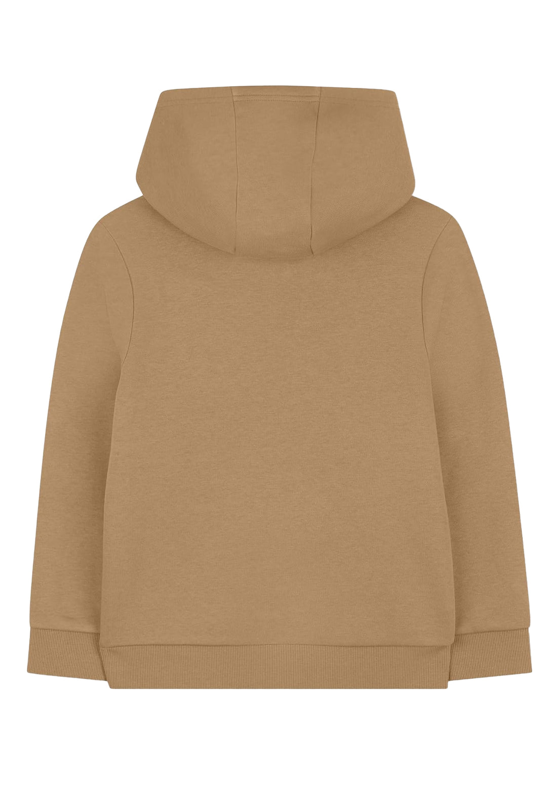 Felpa cappuccio beige per bambino